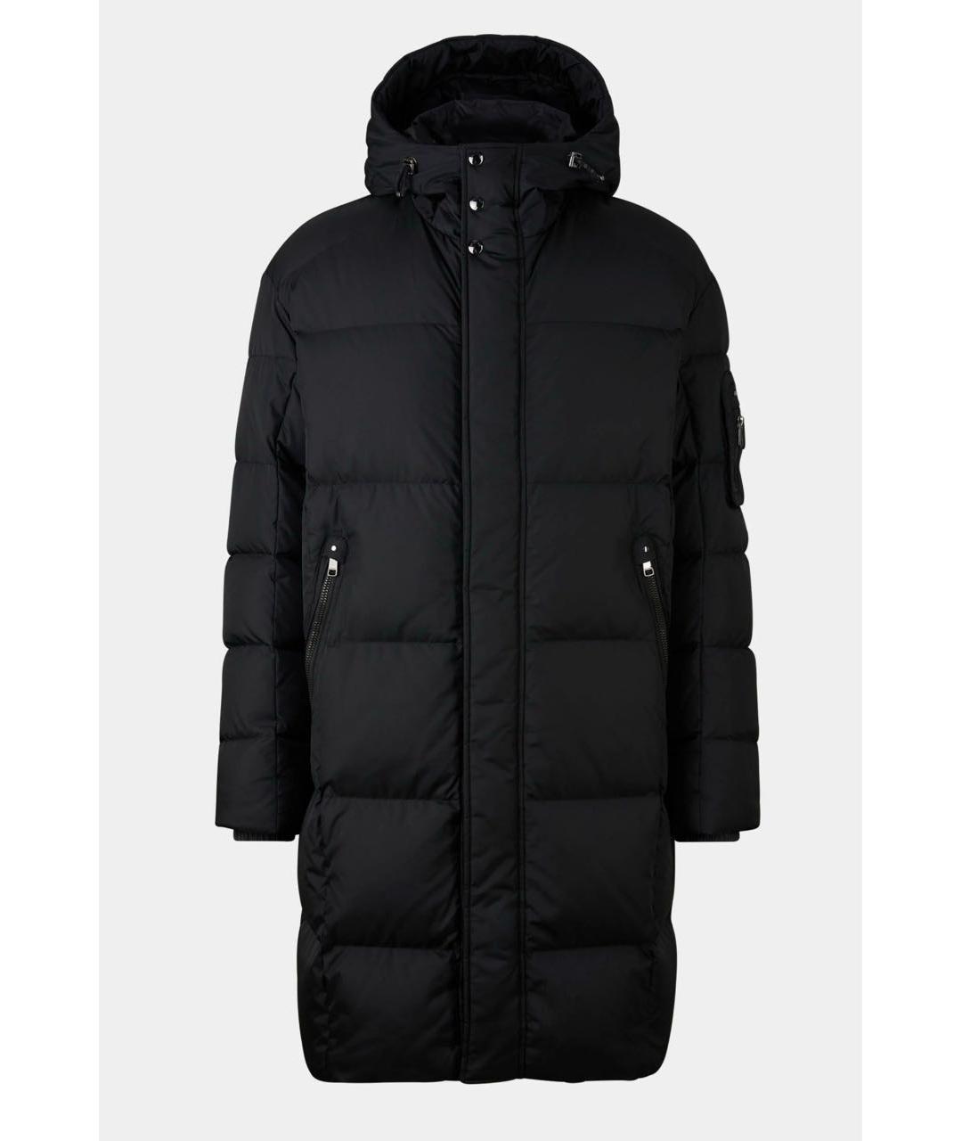 BOGNER Черный полиамидовый пуховик, фото 7