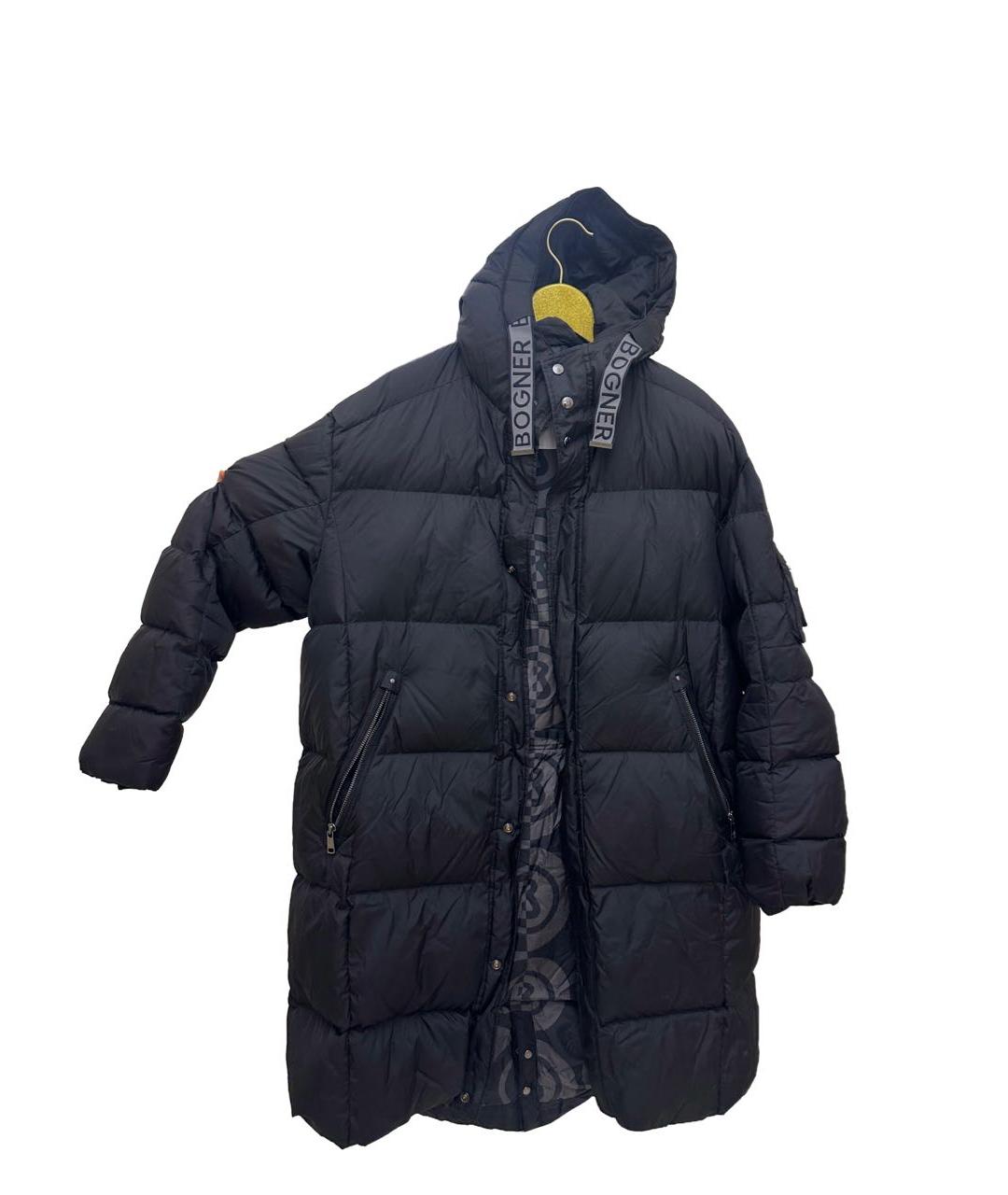 BOGNER Черный полиамидовый пуховик, фото 2