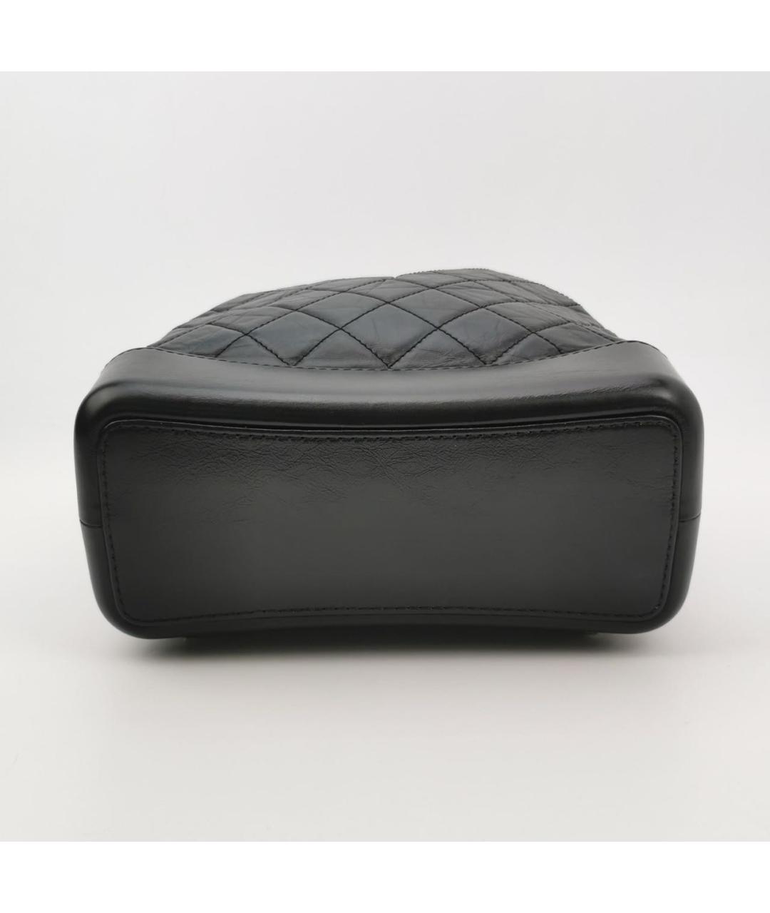 CHANEL Черный кожаный рюкзак, фото 5