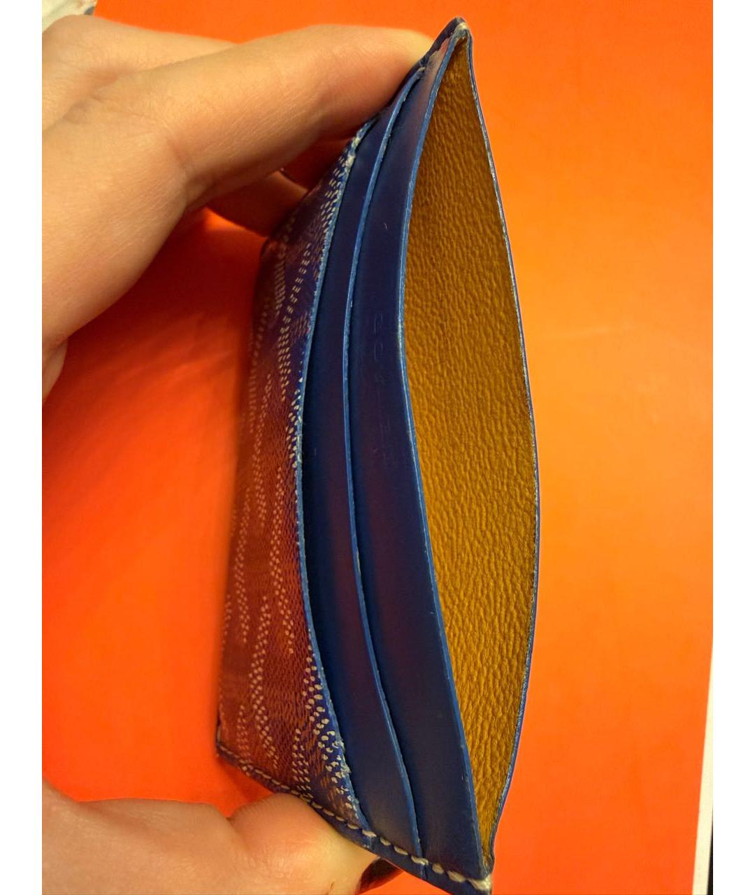 GOYARD Темно-синий кардхолдер, фото 4