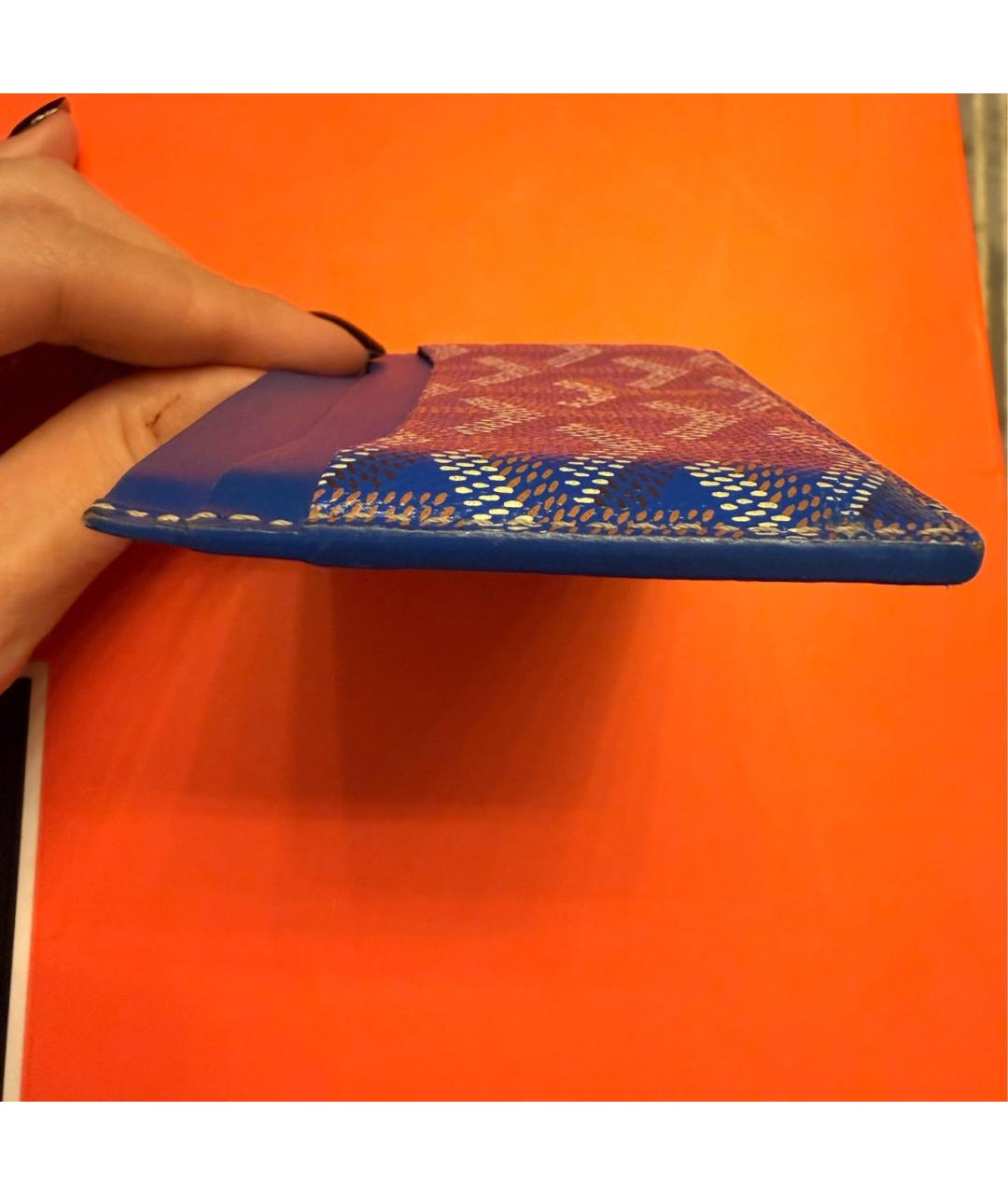 GOYARD Темно-синий кардхолдер, фото 2