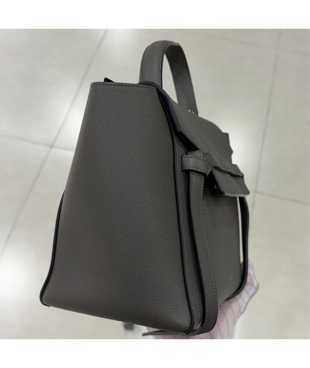 CELINE Кожаная сумка через плечо, фото 3