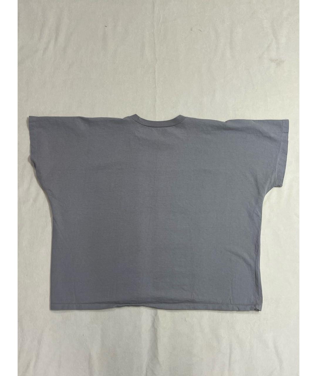 Kanye West Антрацитовая хлопковая футболка, фото 2