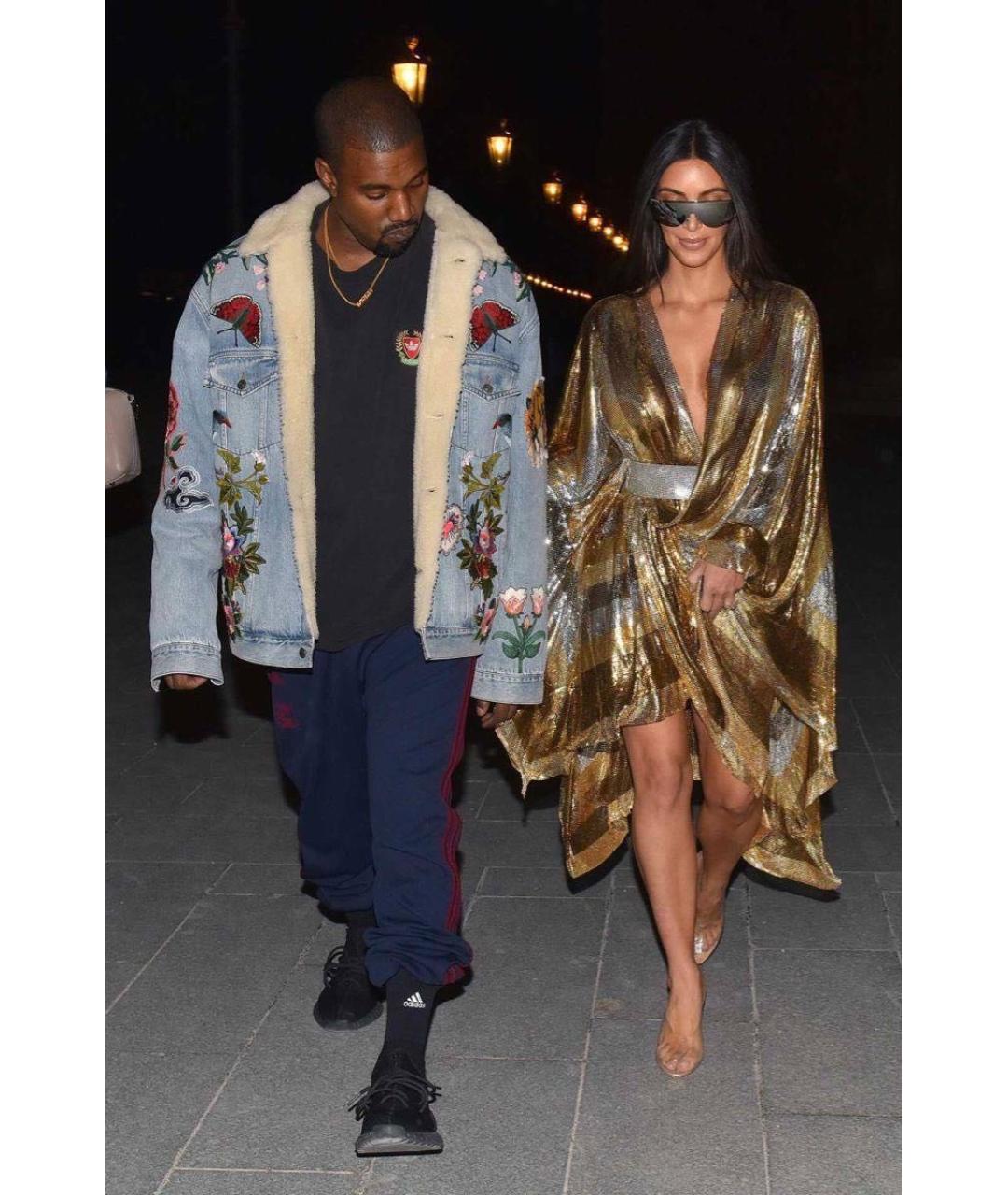 GUCCI Синяя деним куртка, фото 6