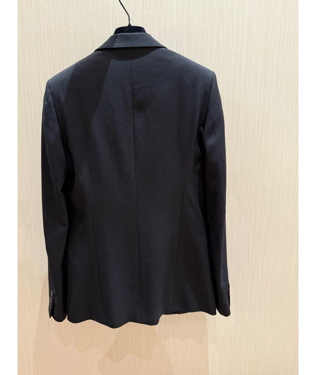 SAINT LAURENT Черный шерстяной жакет/пиджак, фото 2