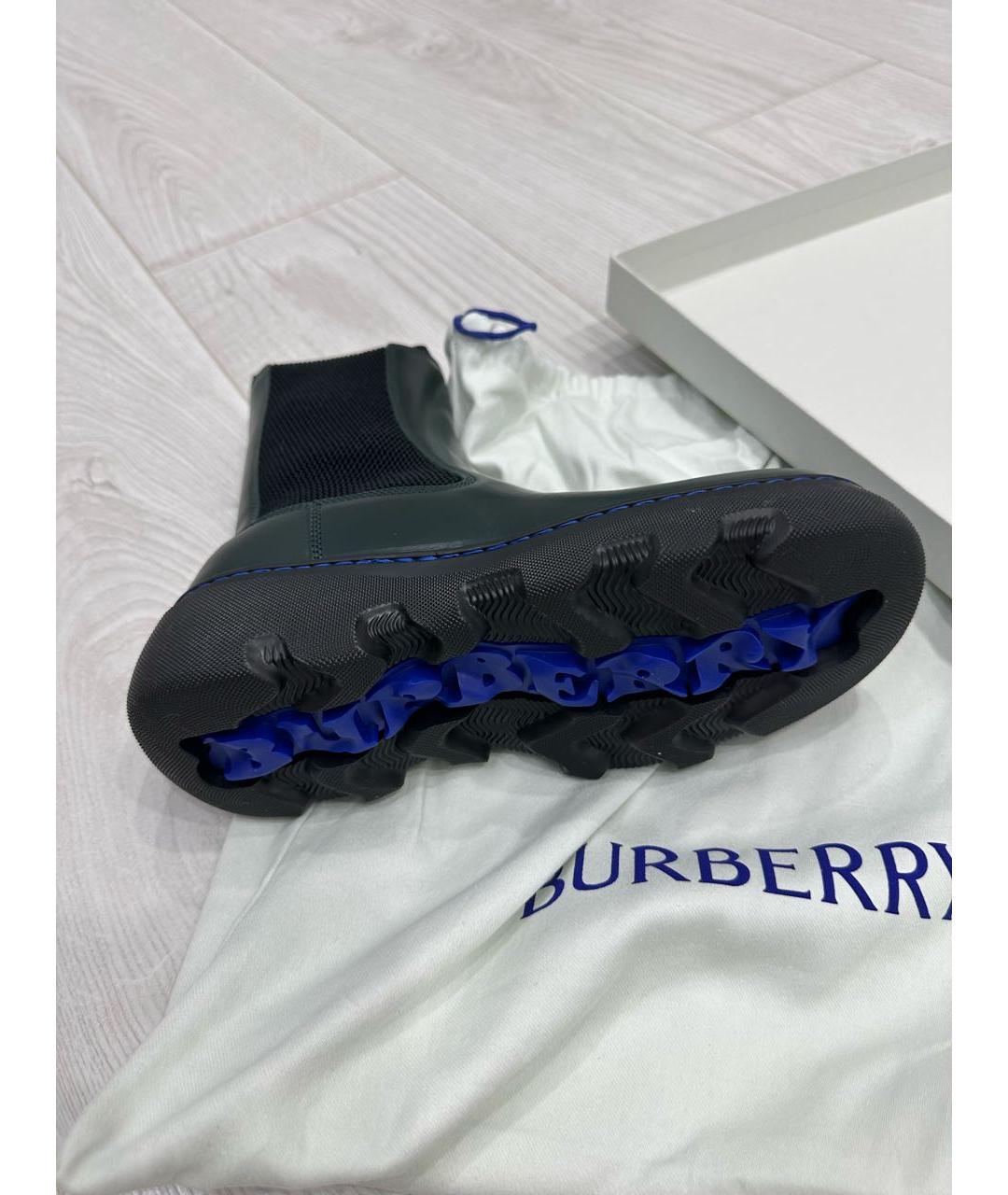 BURBERRY Кожаные полусапоги, фото 7