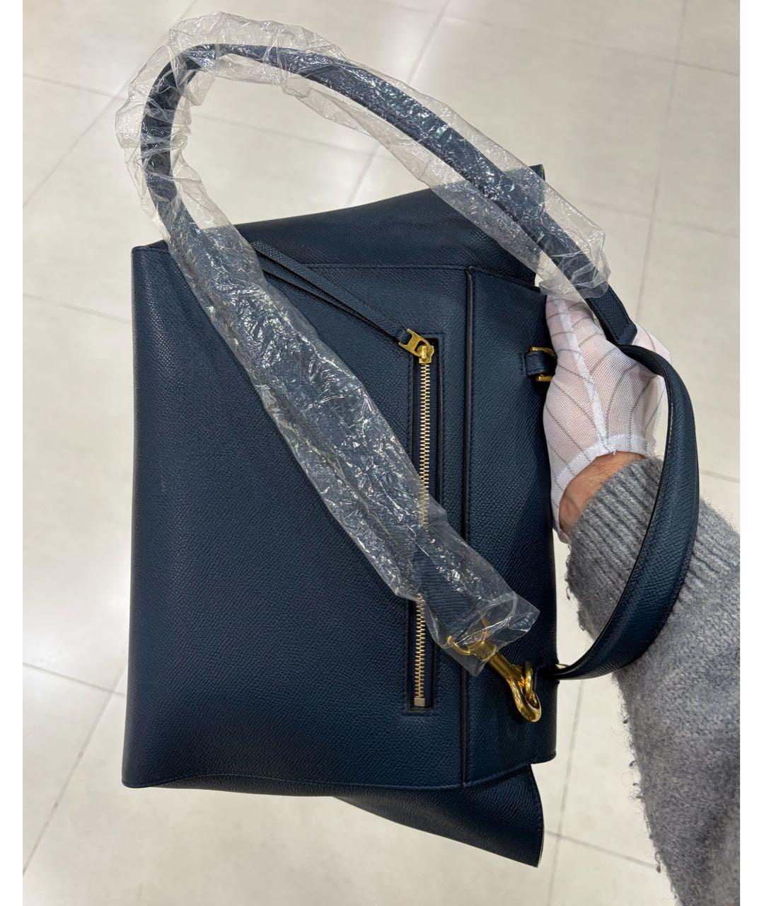 CELINE Кожаная сумка через плечо, фото 4