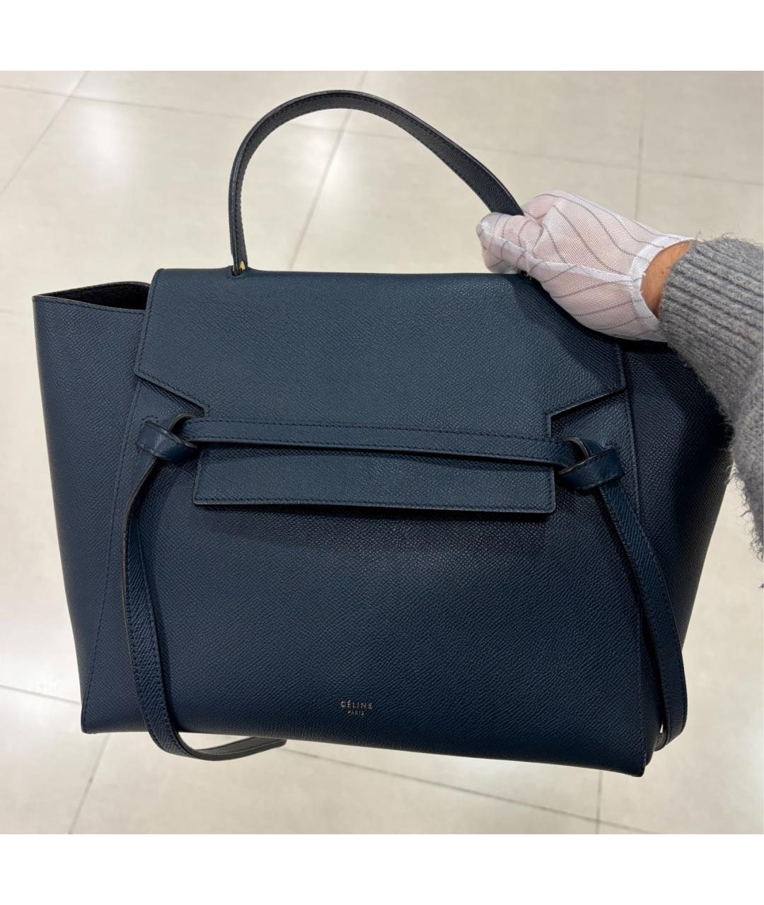 CELINE Кожаная сумка через плечо, фото 2