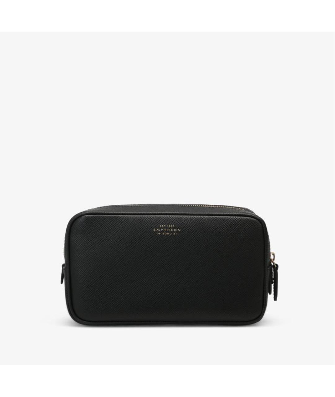 SMYTHSON Черный кожаный кошелек, фото 4