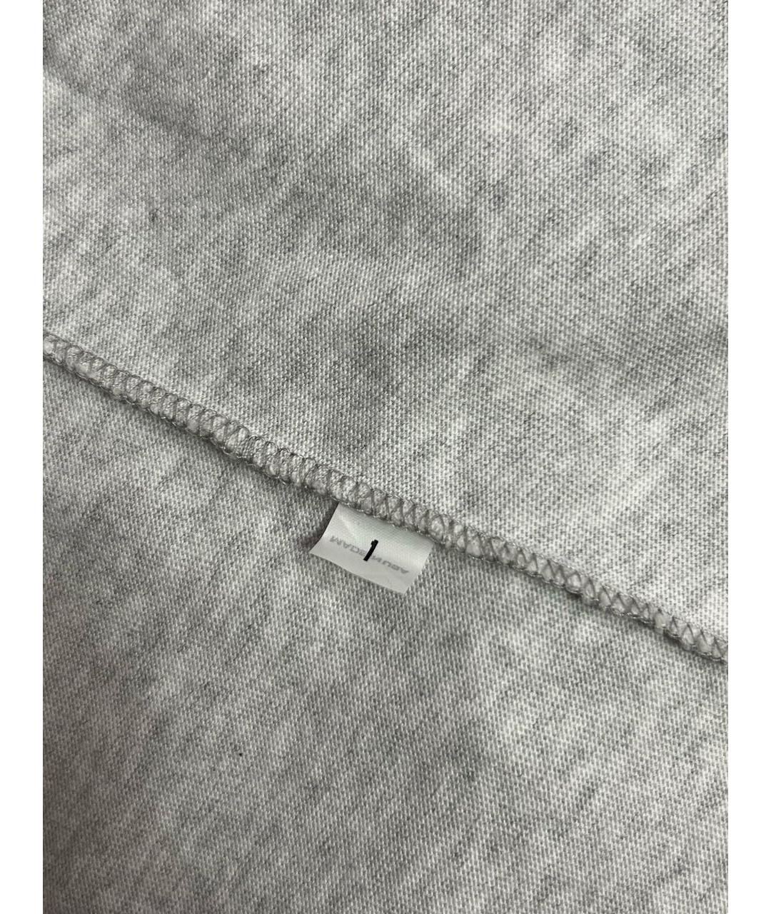 YEEZY Серая хлопковая футболка, фото 3