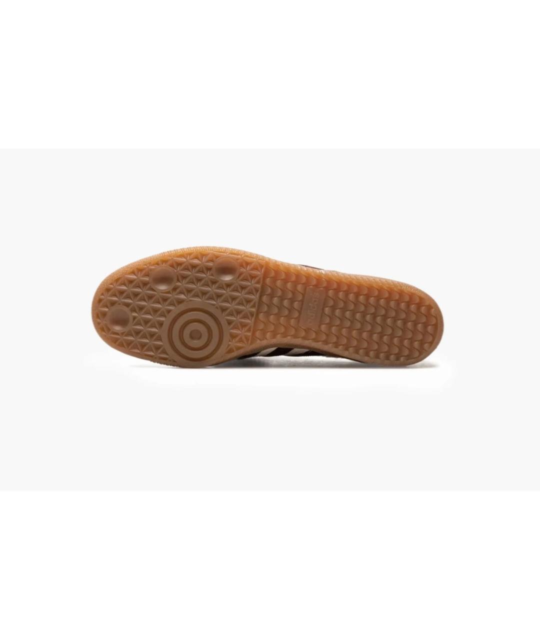 ADIDAS Бежевые кожаные низкие кроссовки / кеды, фото 5