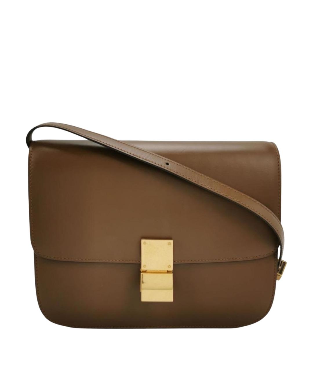 CELINE Кожаная сумка через плечо, фото 1