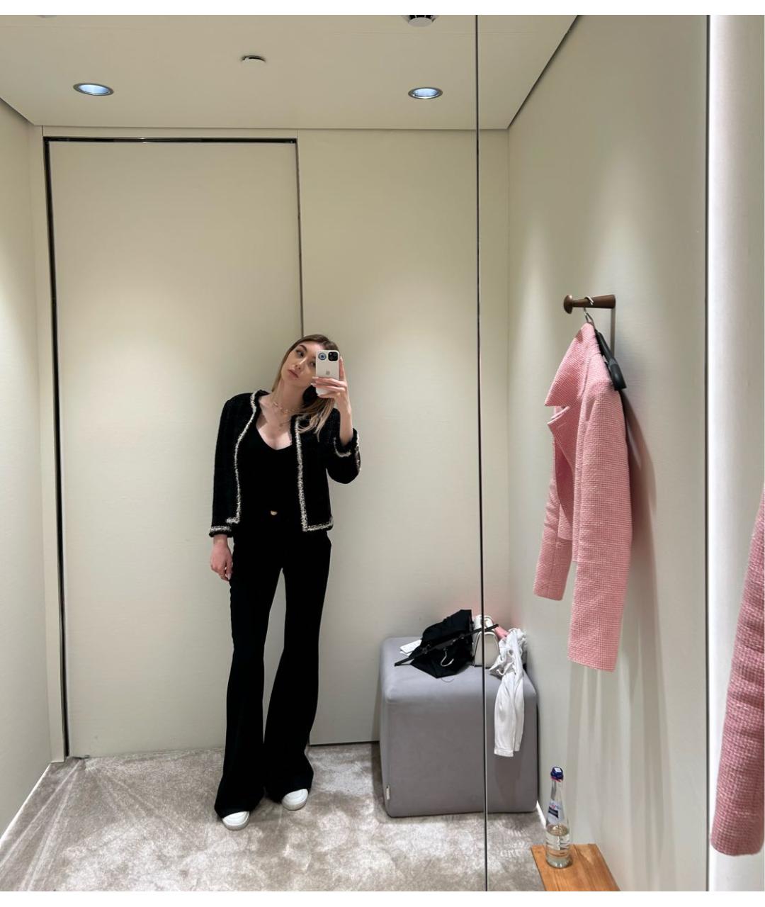 SAINT LAURENT Черный шерстяной жакет/пиджак, фото 2