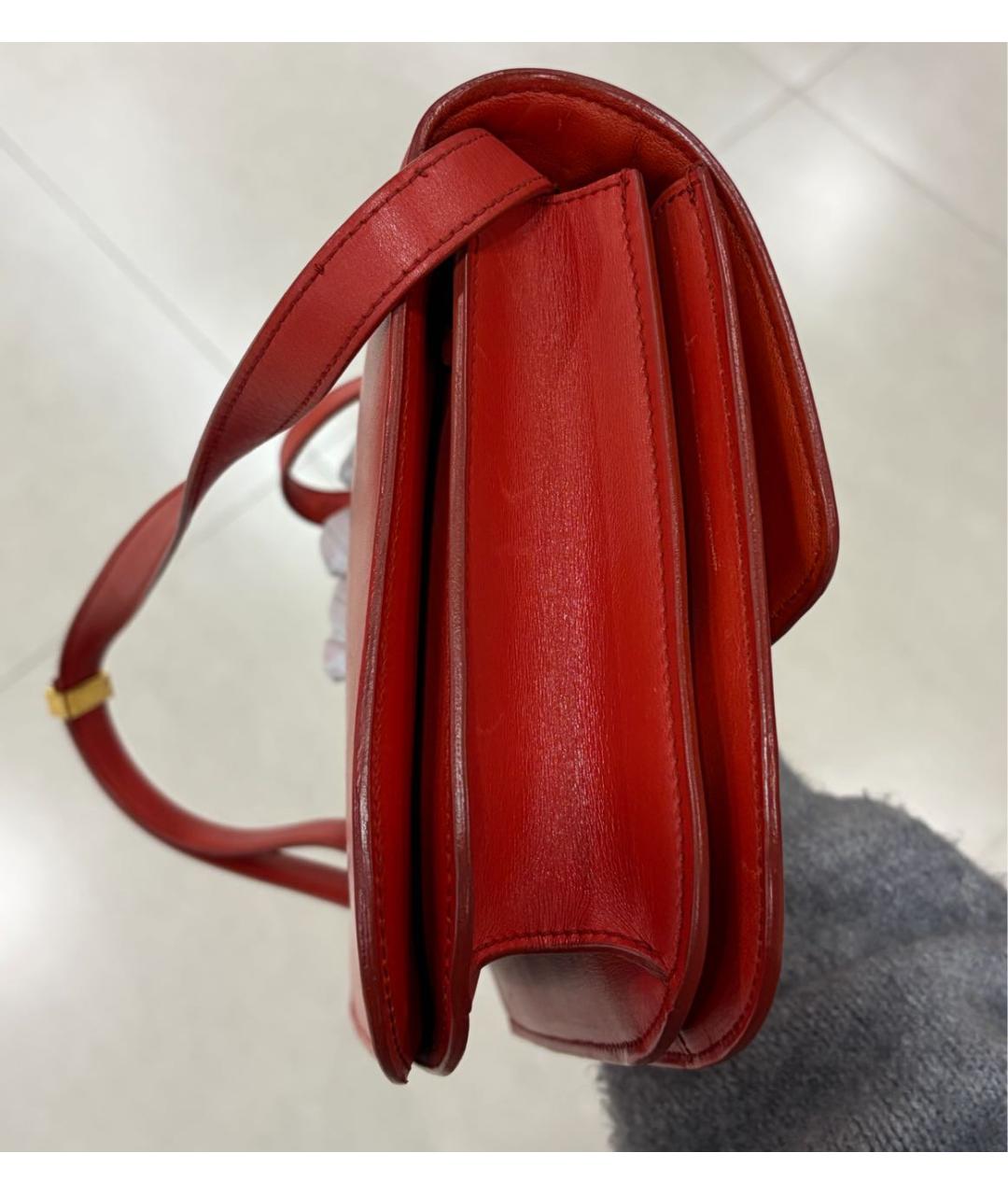 CELINE Кожаная сумка через плечо, фото 4