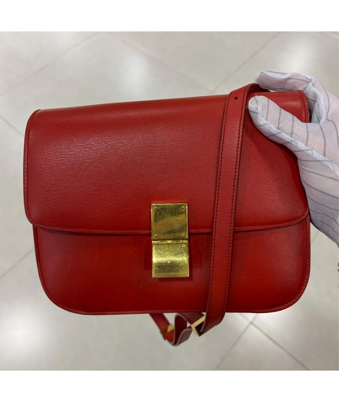 CELINE Кожаная сумка через плечо, фото 2