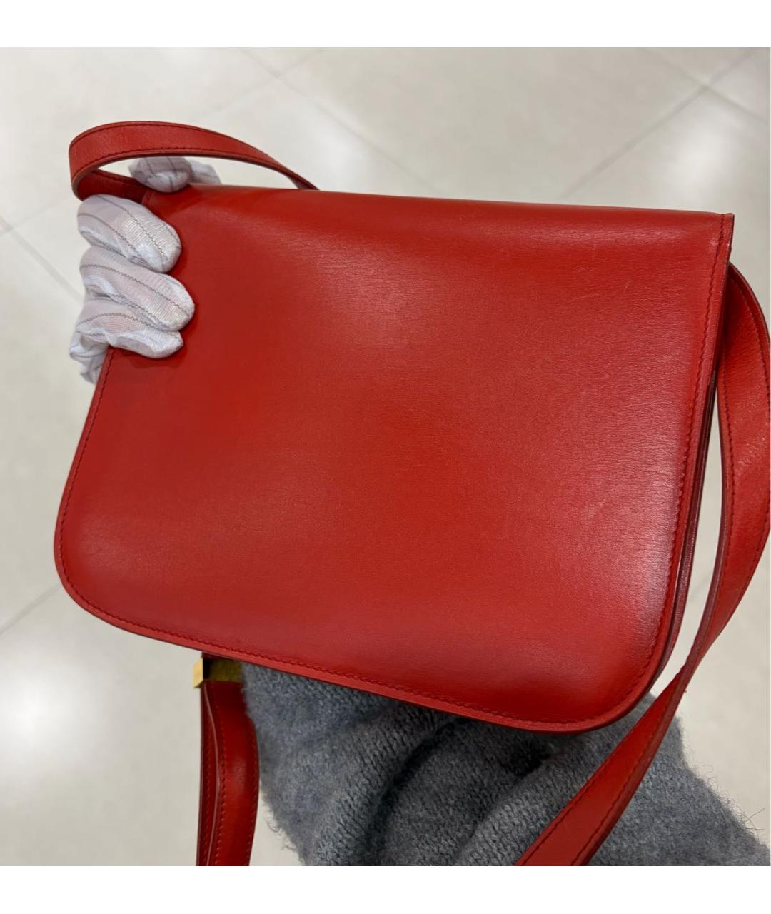 CELINE Кожаная сумка через плечо, фото 3