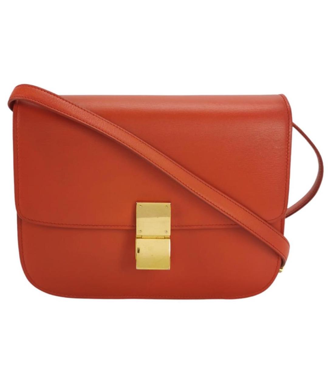 CELINE Кожаная сумка через плечо, фото 5