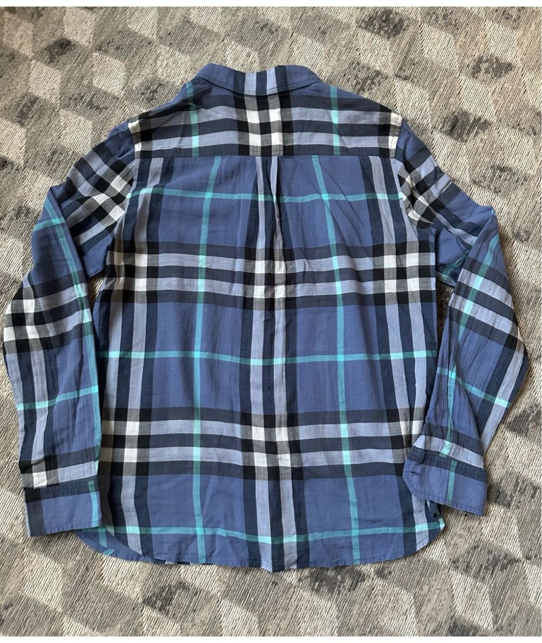 BURBERRY Хлопковая рубашка, фото 2