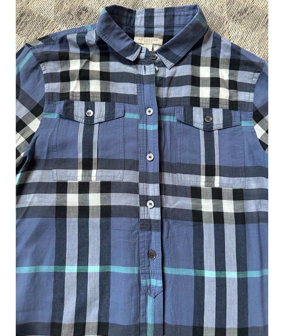 BURBERRY Хлопковая рубашка, фото 7