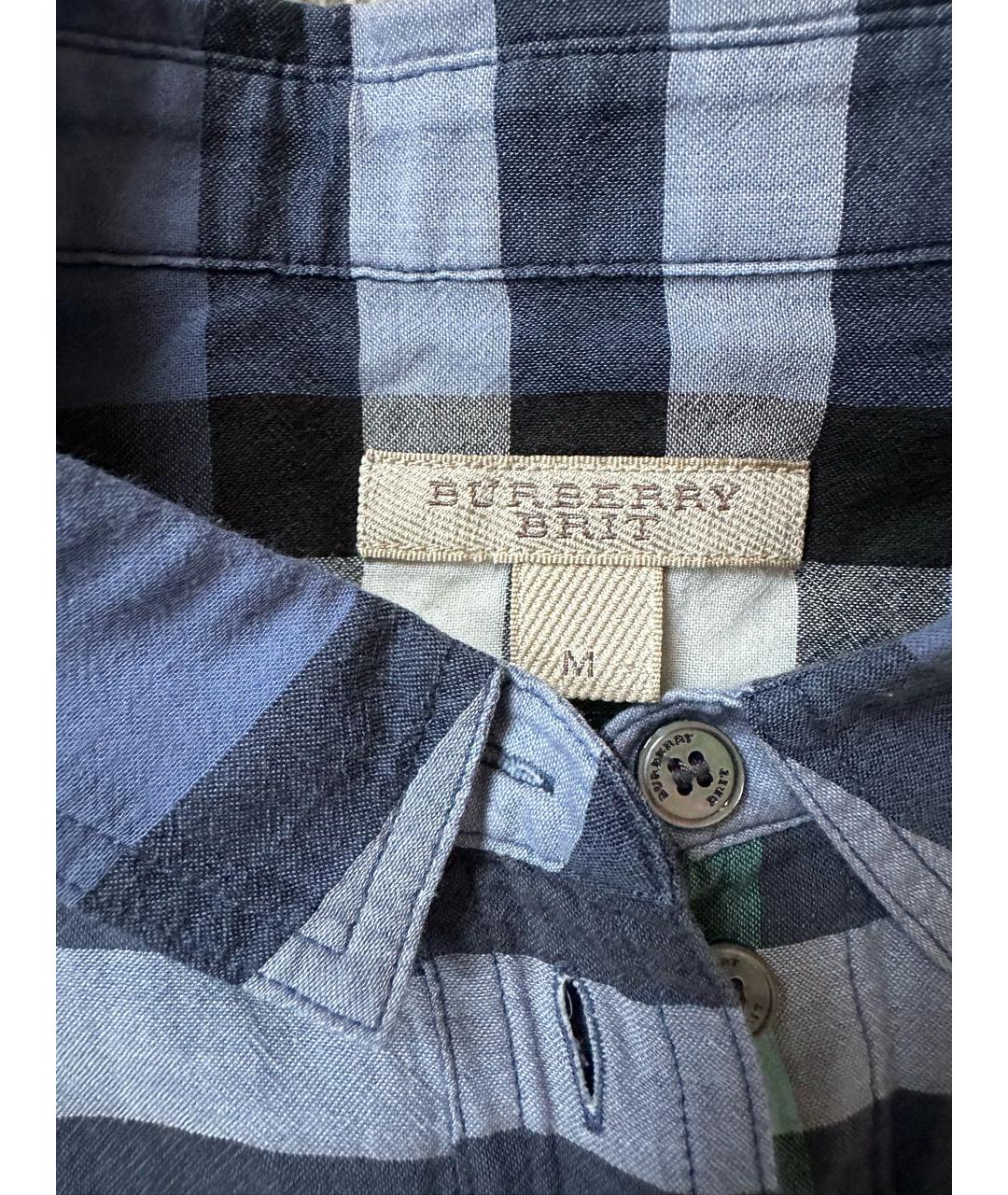 BURBERRY Хлопковая рубашка, фото 4