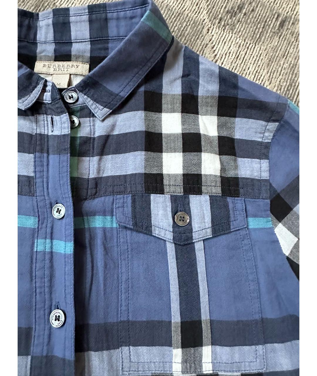 BURBERRY Хлопковая рубашка, фото 8