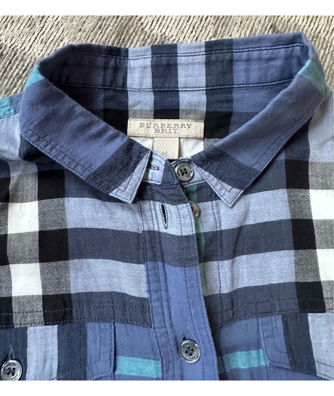 BURBERRY Хлопковая рубашка, фото 3