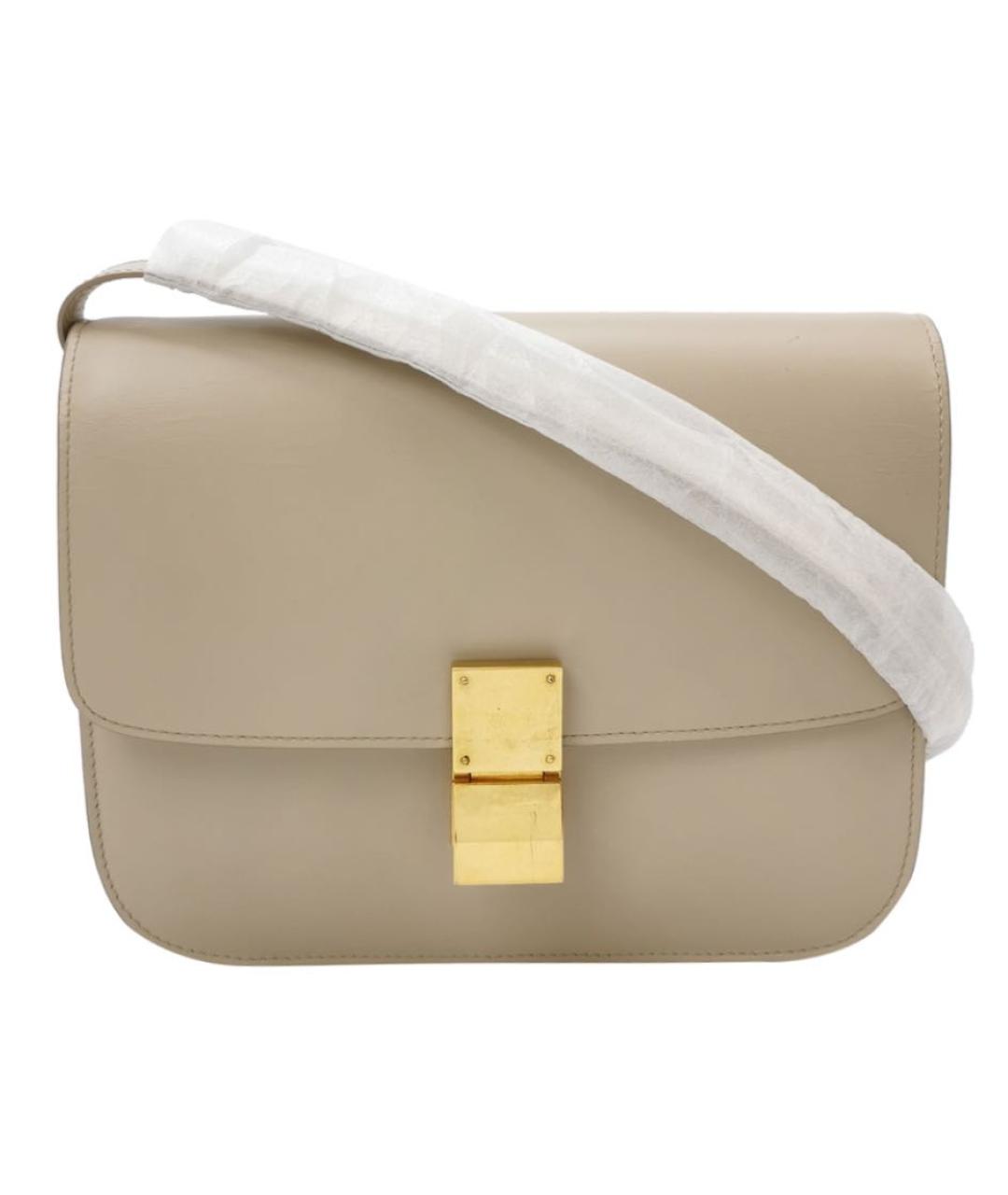 CELINE Кожаная сумка через плечо, фото 5