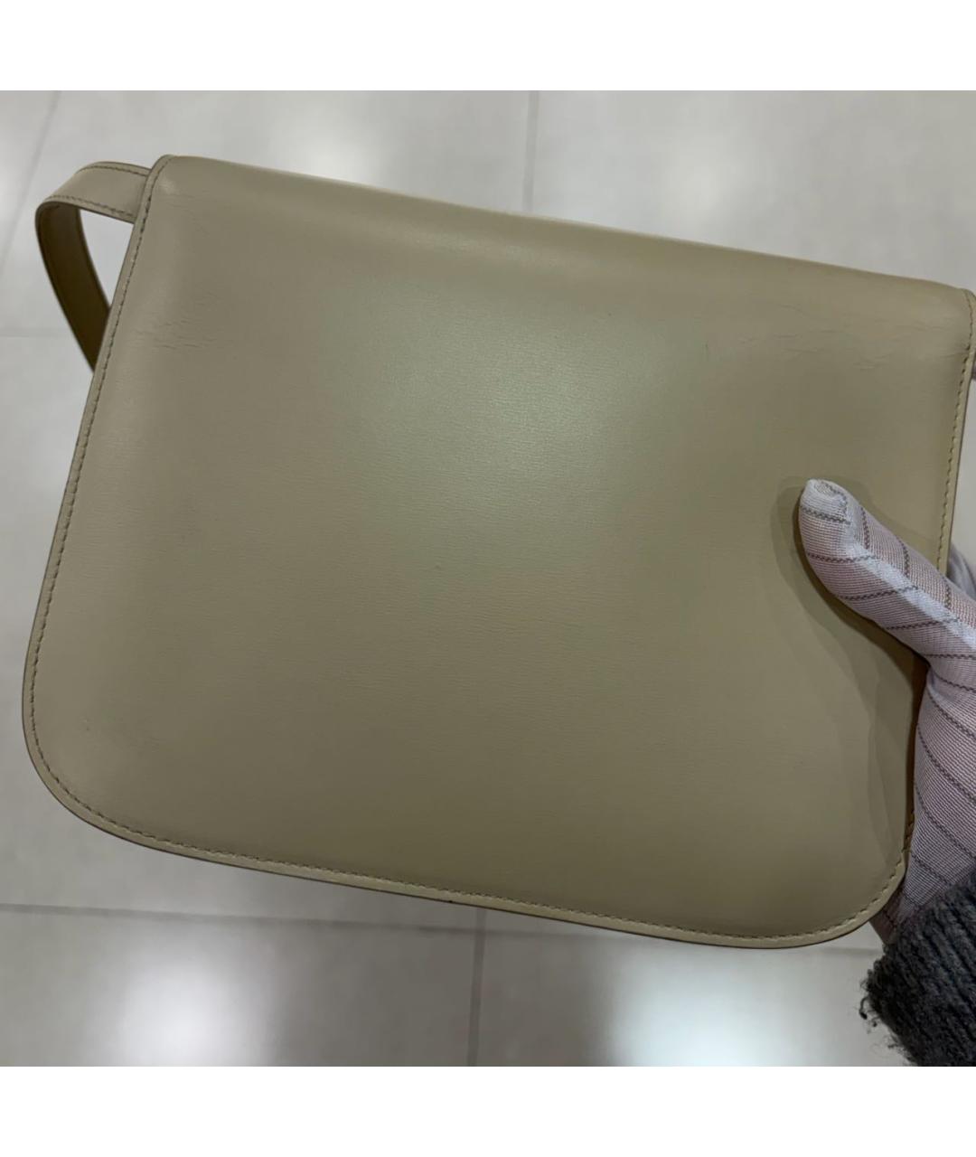 CELINE Кожаная сумка через плечо, фото 3