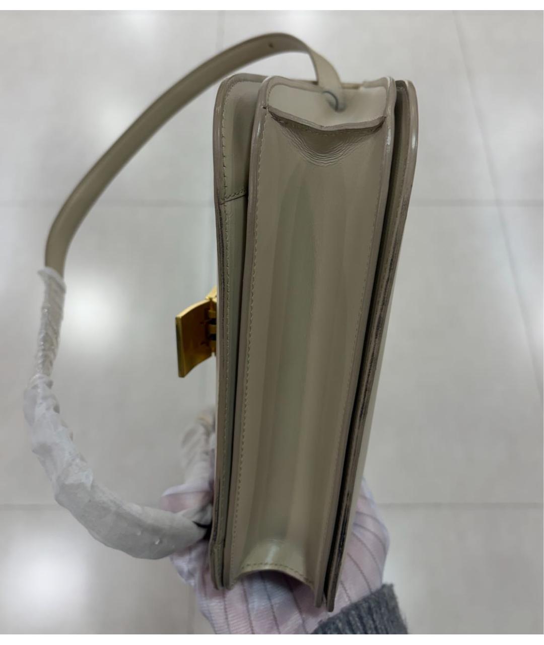 CELINE Кожаная сумка через плечо, фото 4