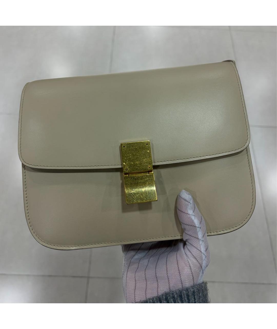 CELINE Кожаная сумка через плечо, фото 2