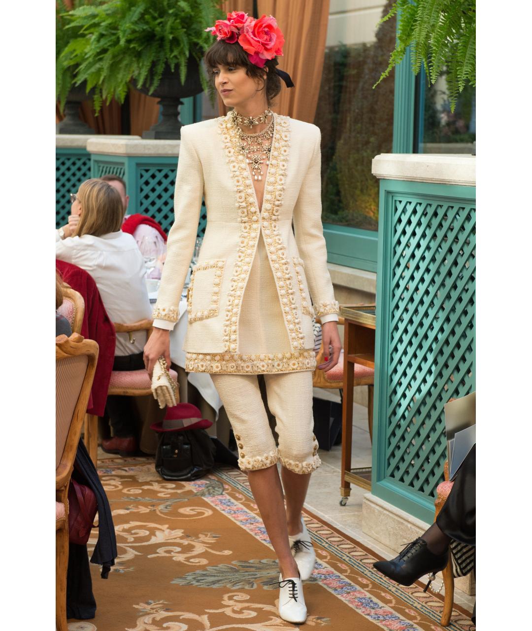 CHANEL Черный твидовый жакет/пиджак, фото 2