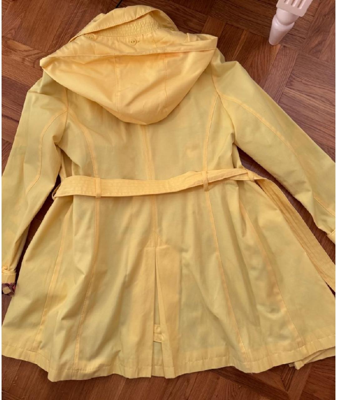 RALPH LAUREN Желтый тренч/плащ, фото 8