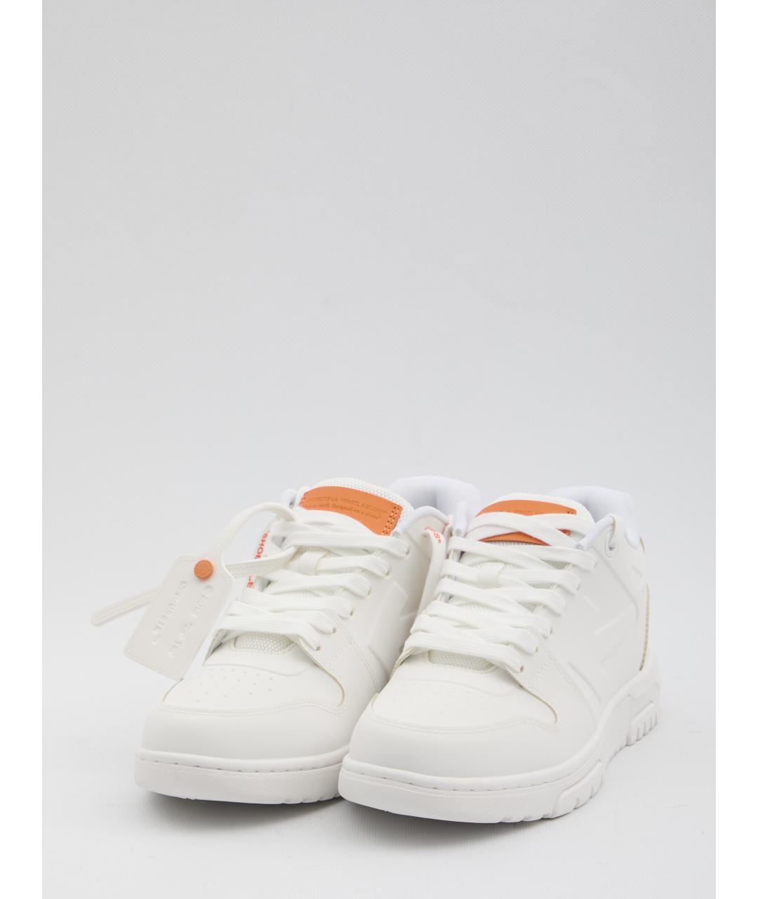 OFF-WHITE Белые низкие кроссовки / кеды, фото 2