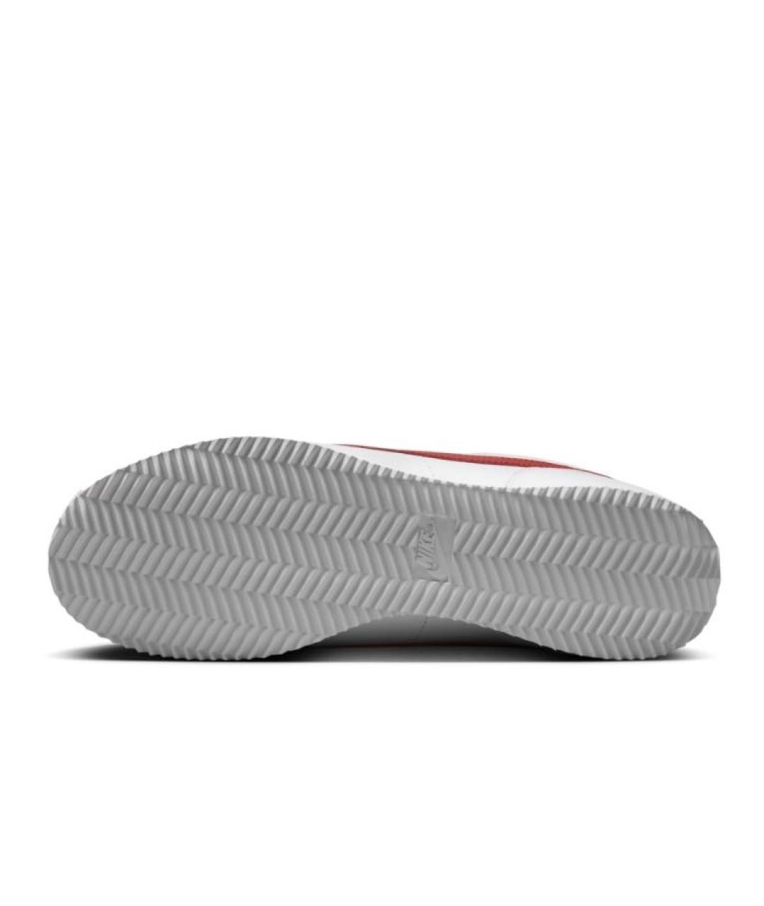 NIKE Белые кожаные низкие кроссовки / кеды, фото 6