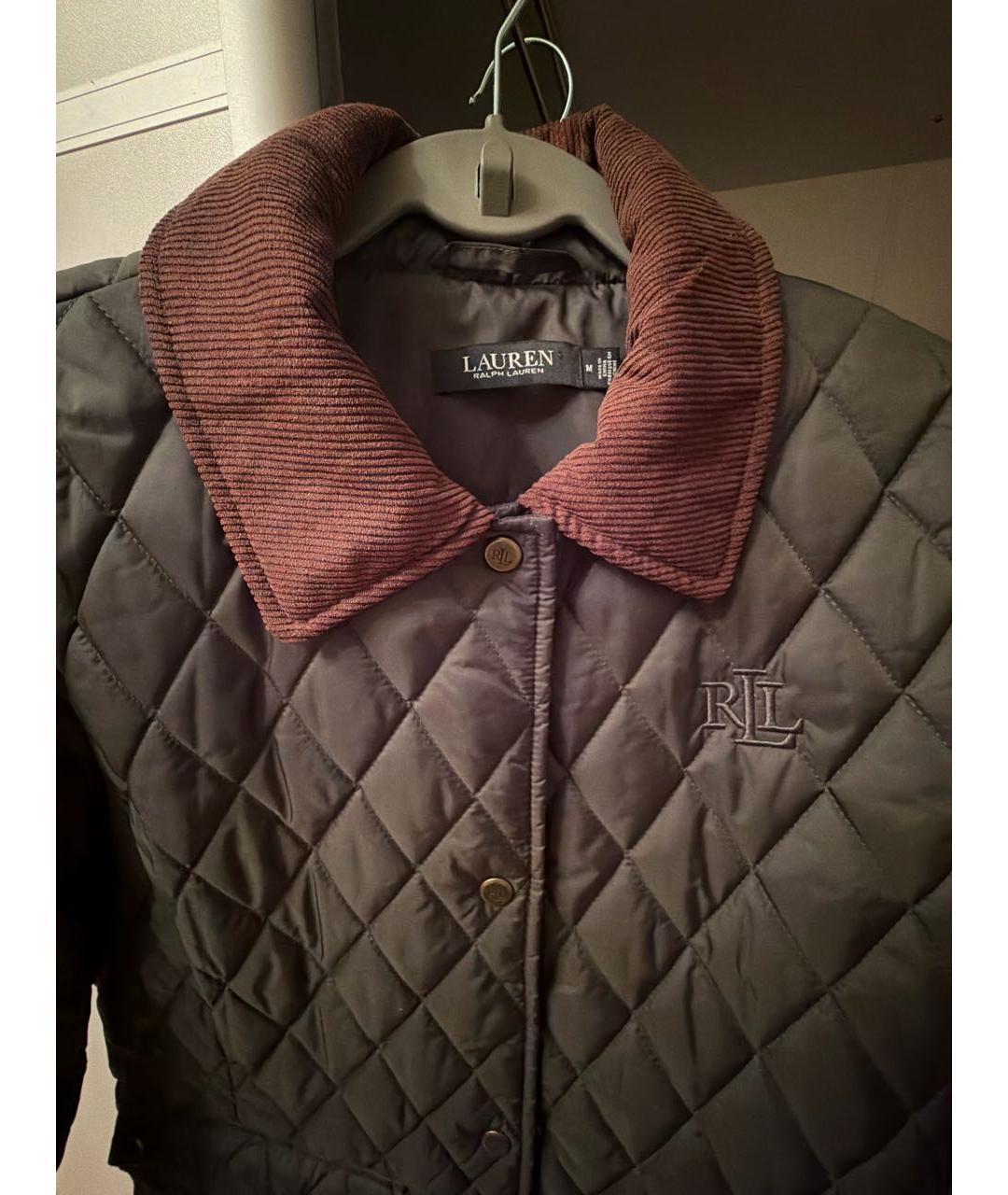 RALPH LAUREN Зеленая полиэстеровая куртка, фото 4