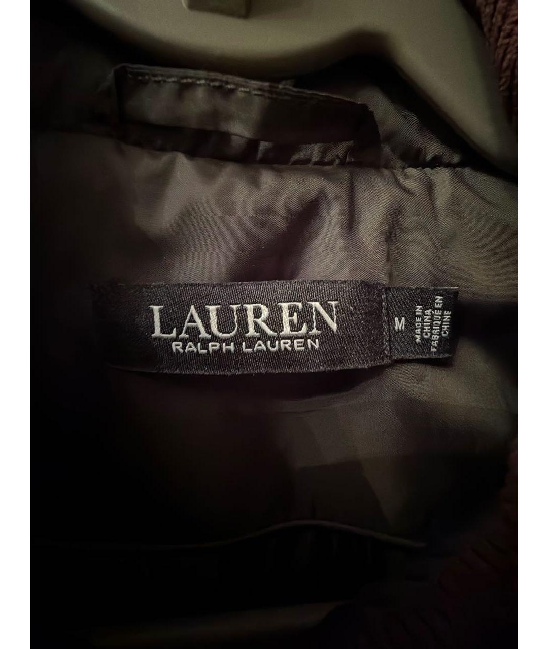 RALPH LAUREN Зеленая полиэстеровая куртка, фото 5