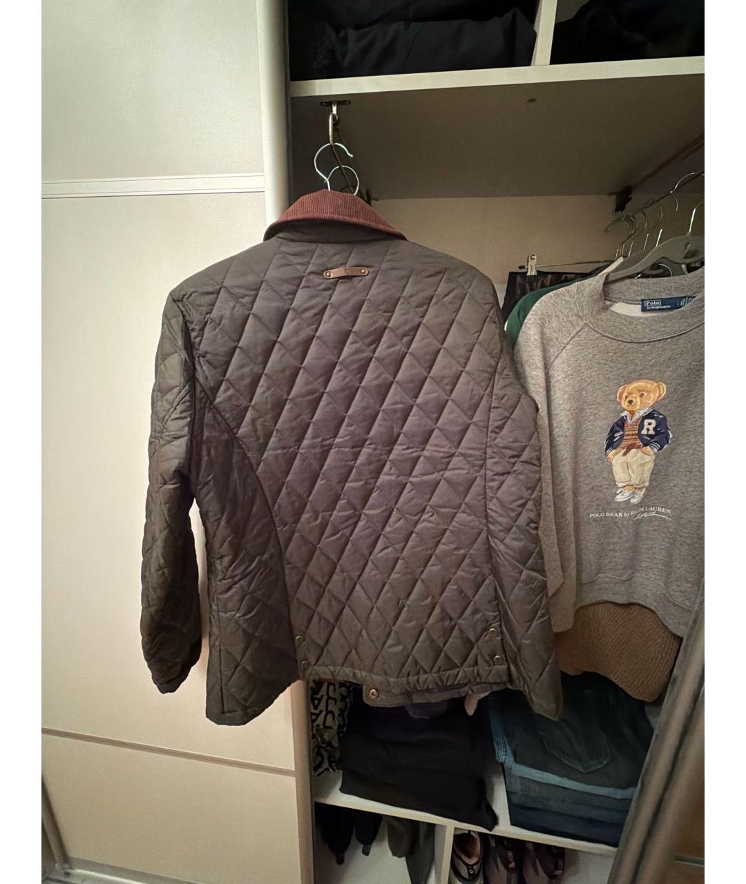 RALPH LAUREN Зеленая полиэстеровая куртка, фото 2