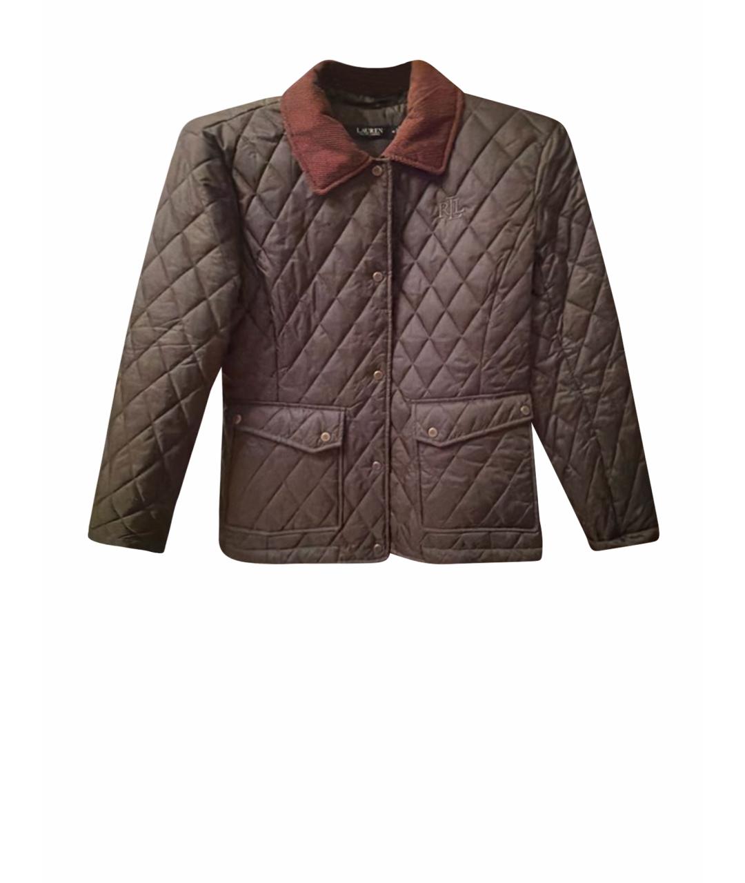 RALPH LAUREN Зеленая полиэстеровая куртка, фото 1