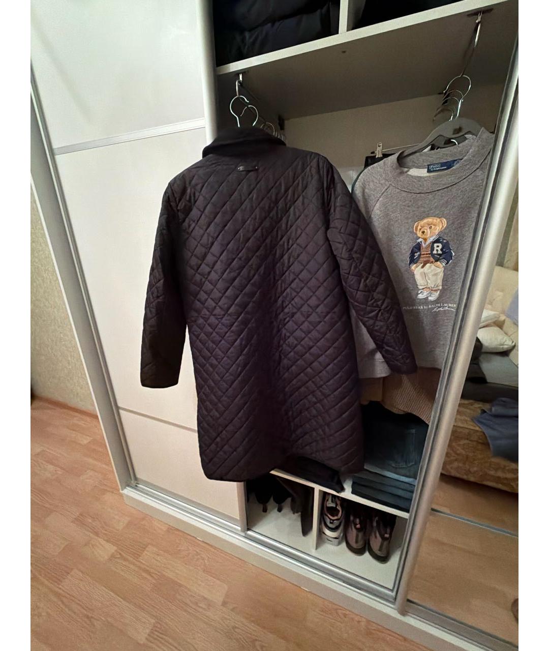 RALPH LAUREN Черная полиэстеровая куртка, фото 2