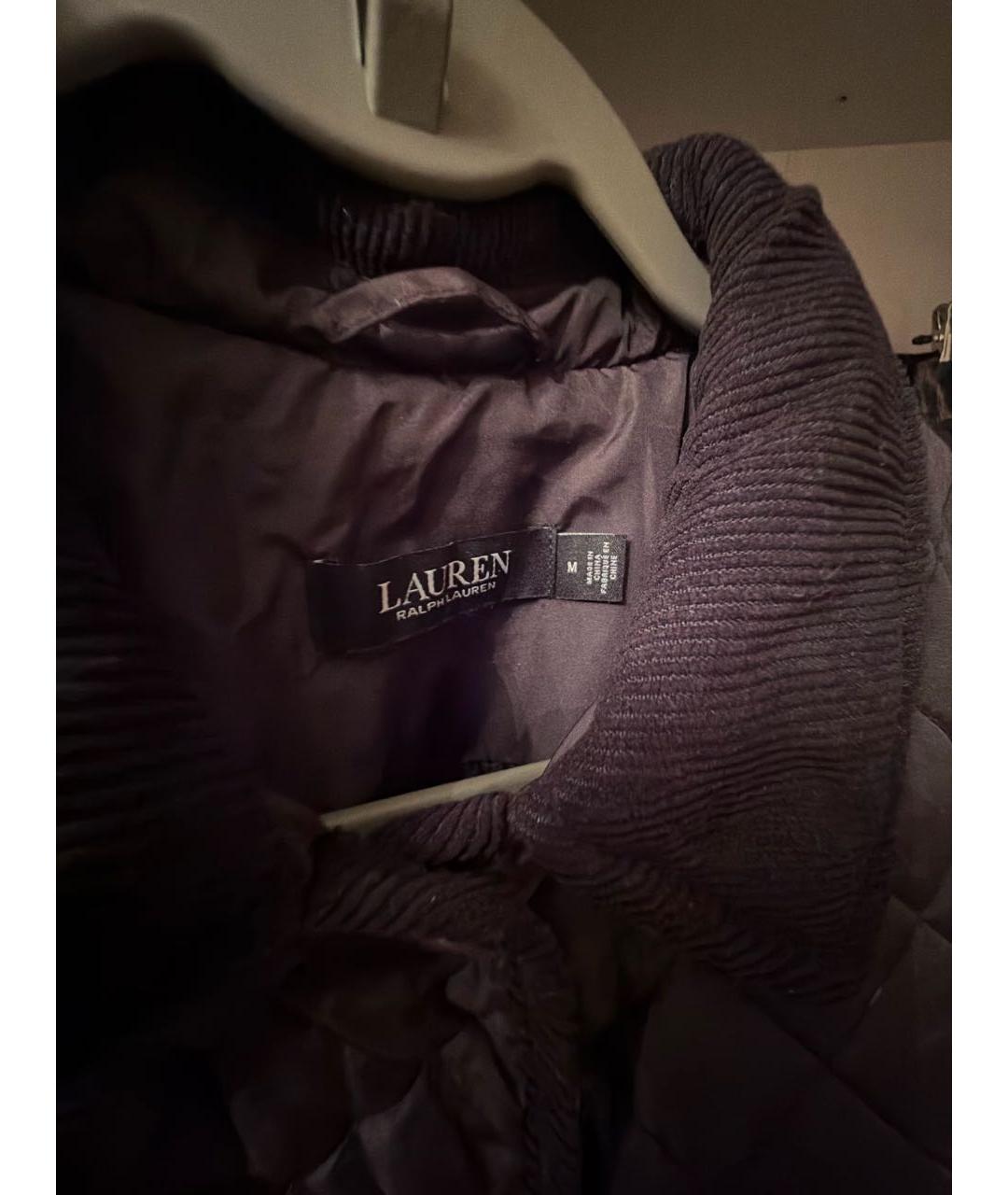 RALPH LAUREN Черная полиэстеровая куртка, фото 5