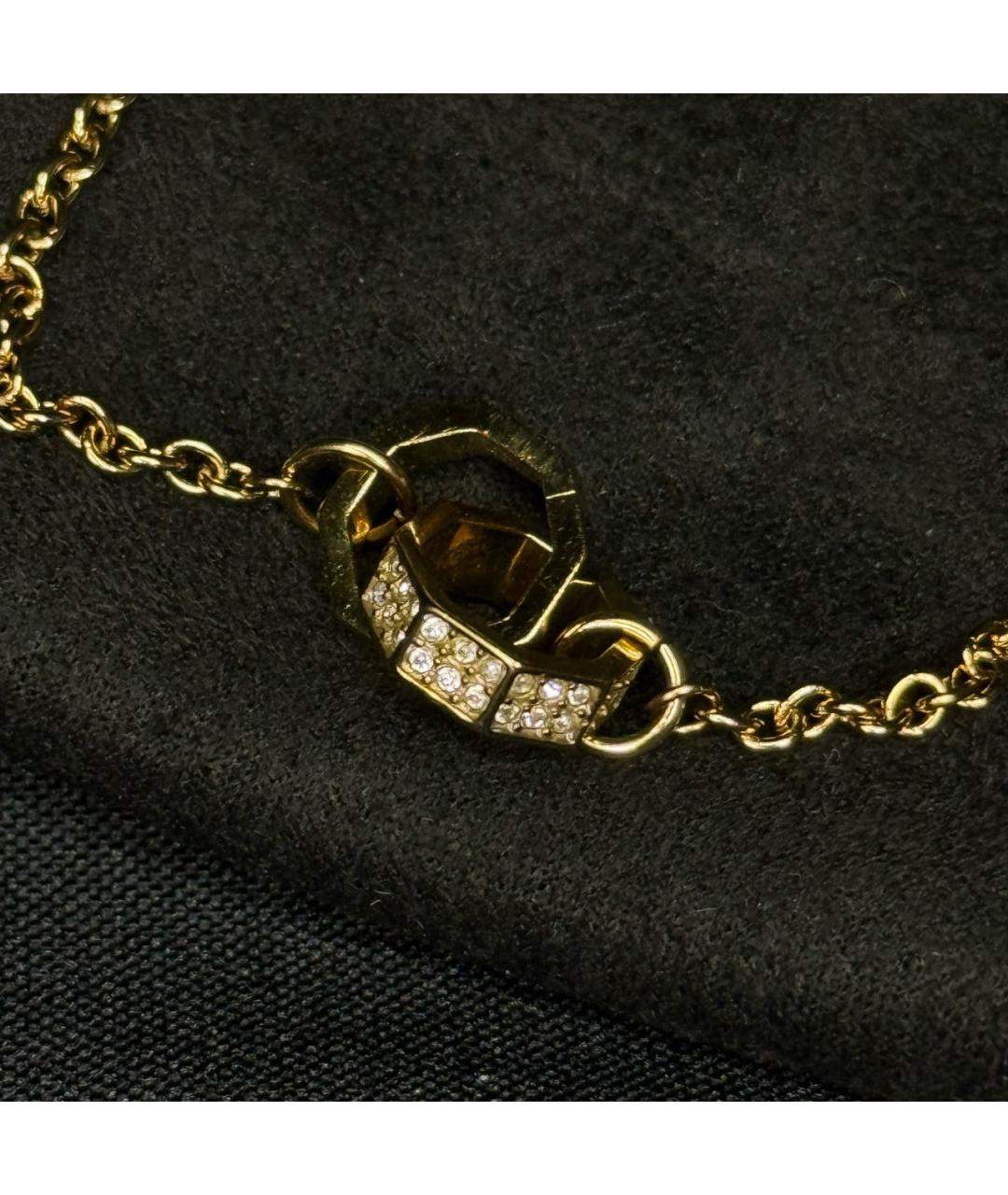 EMPORIO ARMANI Золотой металлический браслет, фото 2