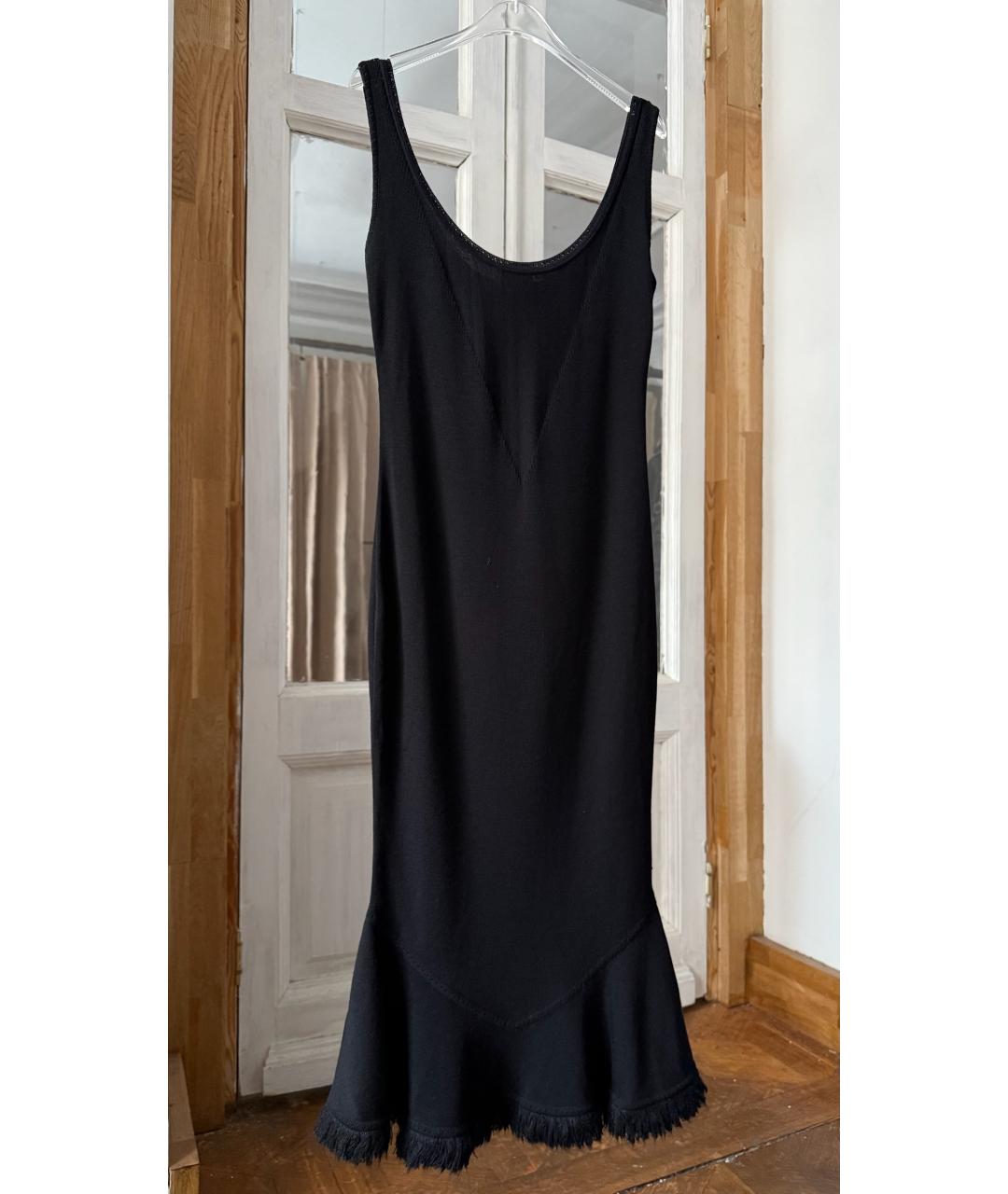 JOHN GALLIANO Черное вечернее платье, фото 5