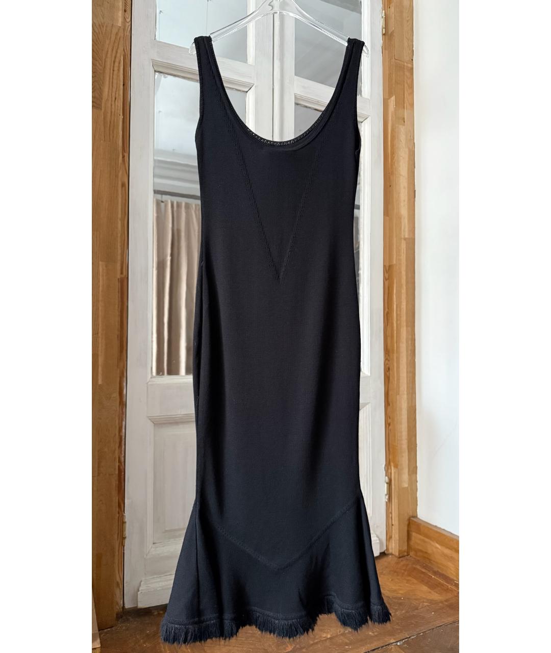 JOHN GALLIANO Черное вечернее платье, фото 2