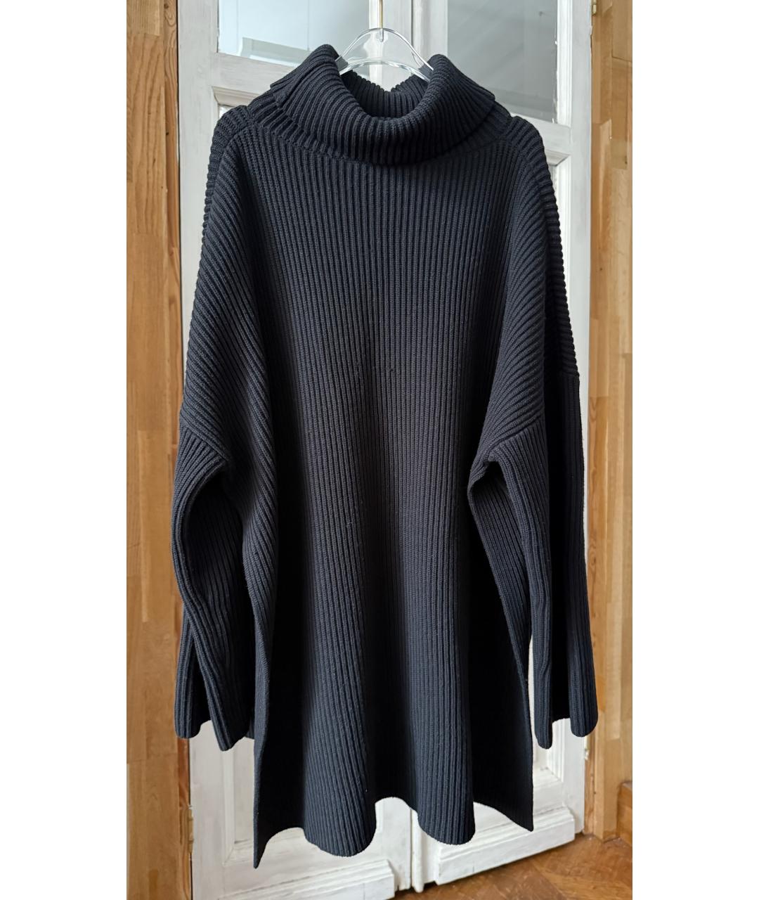 JOSEPH Черный шерстяной джемпер / свитер, фото 2