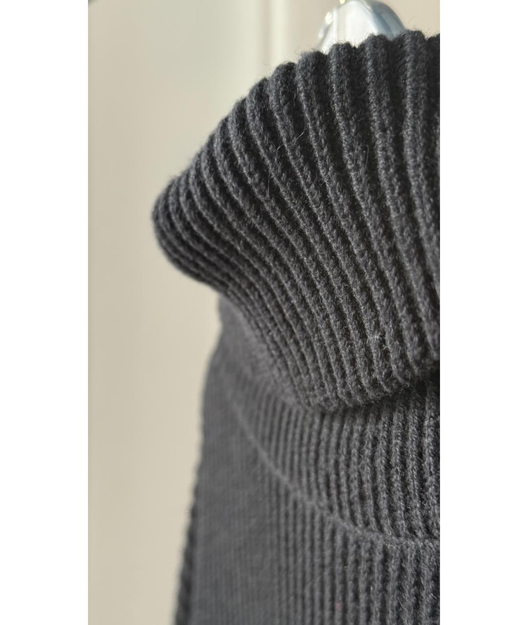 JOSEPH Черный шерстяной джемпер / свитер, фото 5