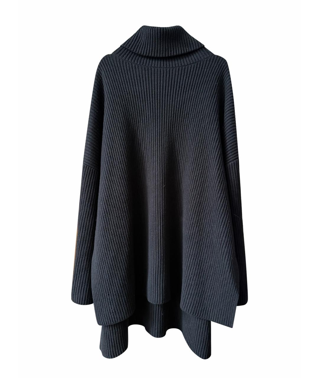 JOSEPH Черный шерстяной джемпер / свитер, фото 1