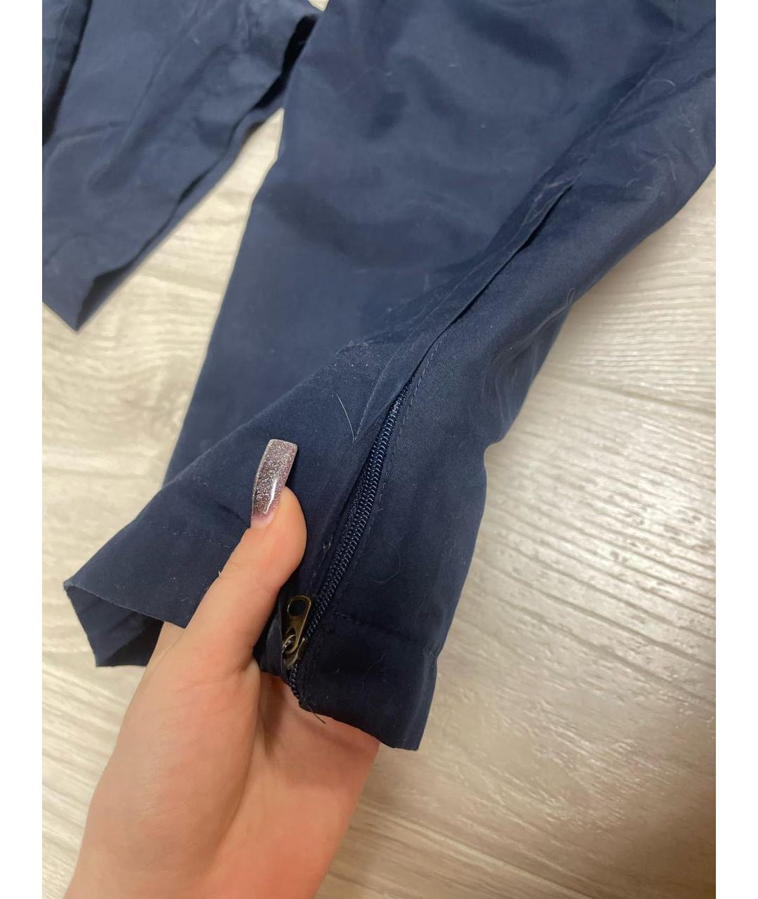 NIKE Темно-синие спортивные брюки и шорты, фото 7