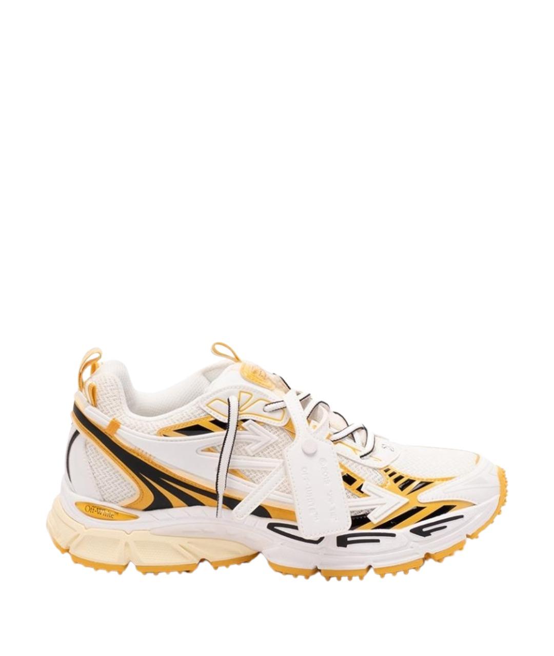 OFF-WHITE Мульти текстильные низкие кроссовки / кеды, фото 1