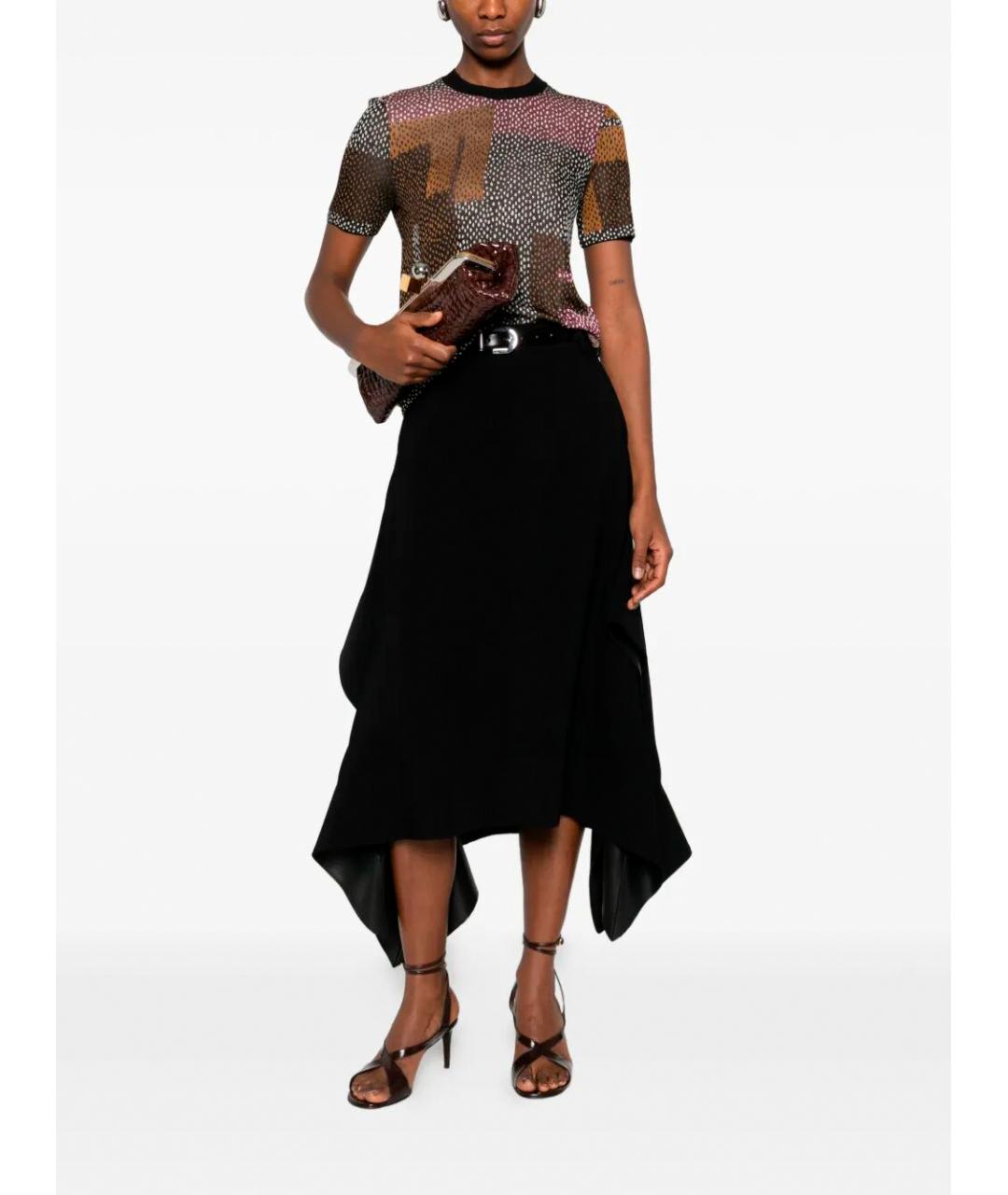 FENDI Мульти вискозная футболка, фото 2