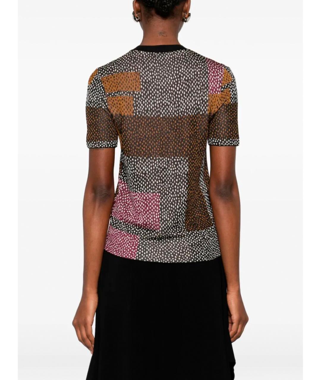 FENDI Мульти вискозная футболка, фото 5